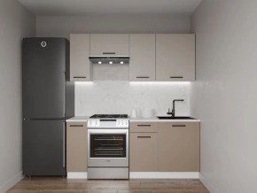 Кухонный гарнитур Каппучино 1800 (Стол. 38мм) в Тавде - tavda.ok-mebel.com | фото
