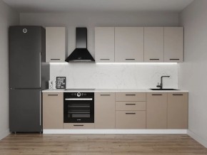 Кухонный гарнитур Каппучино 2800 (Стол. 38мм) в Тавде - tavda.ok-mebel.com | фото