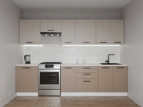 Кухонный гарнитур Каппучино 3000 (Стол. 38мм) в Тавде - tavda.ok-mebel.com | фото