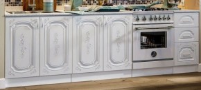 ЛИЗА-2 Кухонный гарнитур 1,6 Белый глянец холодный в Тавде - tavda.ok-mebel.com | фото 3