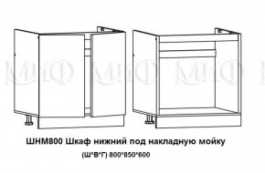 ЛИЗА-2 Кухонный гарнитур 1,6 Белый глянец холодный в Тавде - tavda.ok-mebel.com | фото 6