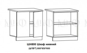 ЛИЗА-2 Кухонный гарнитур 1,7 Белый глянец холодный в Тавде - tavda.ok-mebel.com | фото 8