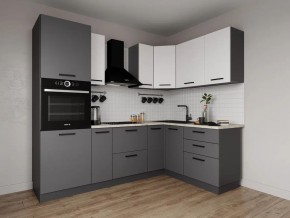 Кухонный гарнитур Меренга 2400*1600 (Стол. 38мм) в Тавде - tavda.ok-mebel.com | фото