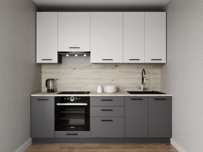 Кухонный гарнитур Меренга 2400 h950 (Стол. 38мм) в Тавде - tavda.ok-mebel.com | фото