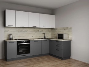 Кухонный гарнитур Меренга 2600*1600 (Стол. 26мм) в Тавде - tavda.ok-mebel.com | фото
