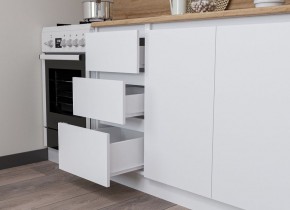 Кухня "МОРИ" 2.0 м (белый/дуб вотан) в Тавде - tavda.ok-mebel.com | фото 4