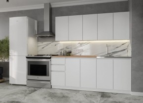 Кухня "МОРИ" 2.0 м (белый/дуб вотан) в Тавде - tavda.ok-mebel.com | фото 6