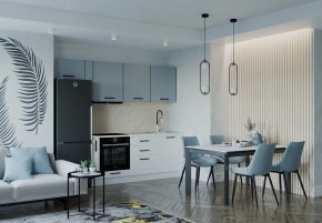 Кухонный гарнитур Ниагара 2550 (Стол. 38мм) в Тавде - tavda.ok-mebel.com | фото