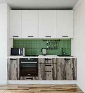 Кухонный гарнитур Руанда 2200 (Стол. 38мм) в Тавде - tavda.ok-mebel.com | фото