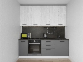 Кухонный гарнитур Санторини 2200 h 950 (Стол. 26мм) в Тавде - tavda.ok-mebel.com | фото