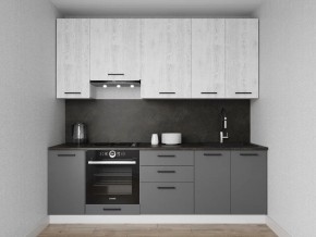 Кухонный гарнитур Санторини 2400 h950 (Стол. 38мм) в Тавде - tavda.ok-mebel.com | фото