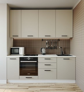 Кухонный гарнитур Шампань 2200 (Стол. 26мм) в Тавде - tavda.ok-mebel.com | фото