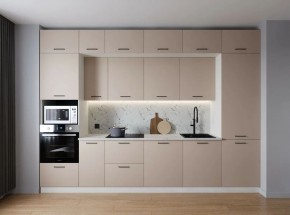 Кухонный гарнитур Шампань 3400 (Стол. 26мм) в Тавде - tavda.ok-mebel.com | фото