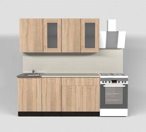 Кухня Симона Демо 1700 (Венга/Дуб Сонома) в Тавде - tavda.ok-mebel.com | фото 7