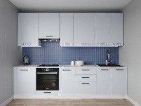 Кухонный гарнитур Смоки 2400 h950 (Стол. 38 мм) в Тавде - tavda.ok-mebel.com | фото