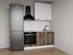 Кухонный гарнитур Старое Дерево 1600 h950 (Стол. 26мм) в Тавде - tavda.ok-mebel.com | фото