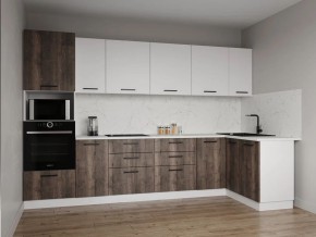 Кухонный гарнитур Старое Дерево 3200*1400 (Стол. 26мм) в Тавде - tavda.ok-mebel.com | фото