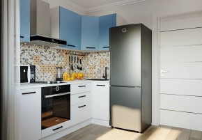 Кухонный гарнитур угловой Капри 2200х1000 (Стол. 38мм) в Тавде - tavda.ok-mebel.com | фото