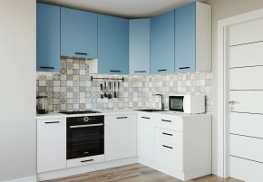 Кухонный гарнитур угловой Капри 2200х1600 h950 (Стол. 26мм) в Тавде - tavda.ok-mebel.com | фото
