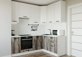 Кухонный гарнитур угловой Руанда 2200х1600 (Стол. 38мм) в Тавде - tavda.ok-mebel.com | фото