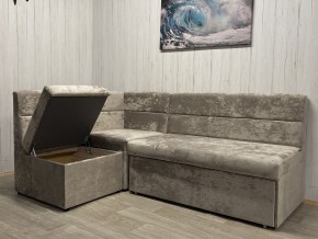 Кухонный уголок Уют-ЛЮКС со спальным местом (ППУ) велюр Comfort 03 в Тавде - tavda.ok-mebel.com | фото 5