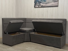 Кухонный уголок УЮТ высокий сектор (ППУ) велюр Veluta Lux 19 в Тавде - tavda.ok-mebel.com | фото 2
