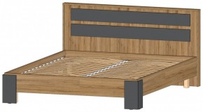 ЛЕНОРА Спальный гарнитур (модульный) графит в Тавде - tavda.ok-mebel.com | фото 4