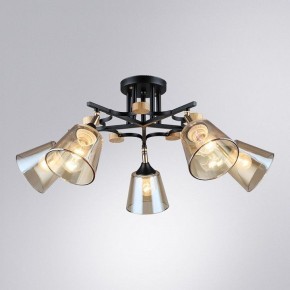 Люстра на штанге Arte Lamp Glassy A5078PL-5BK в Тавде - tavda.ok-mebel.com | фото 2
