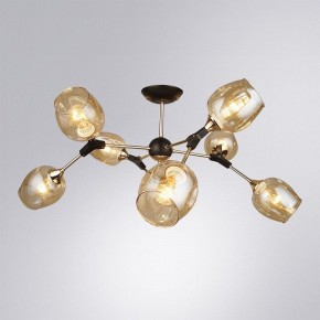 Люстра на штанге Arte Lamp Seppia A4211PL-8BK в Тавде - tavda.ok-mebel.com | фото 2
