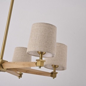 Люстра на штанге Imperiumloft Jorgenson Beige/Light wood STAVRA01 в Тавде - tavda.ok-mebel.com | фото 7