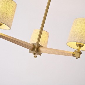 Люстра на штанге Imperiumloft Jorgenson Beige/Light wood STAVRA01 в Тавде - tavda.ok-mebel.com | фото 13
