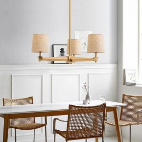 Люстра на штанге Imperiumloft Jorgenson White/Light wood STAVRA01 в Тавде - tavda.ok-mebel.com | фото 5