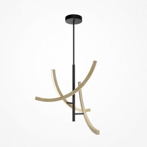 Люстра на штанге Maytoni Wabi MOD428PL-L27BK в Тавде - tavda.ok-mebel.com | фото 2