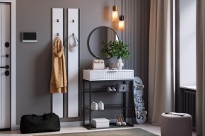 МЕБЕЛЬСОН К19 Прихожая (белое дерево) в Тавде - tavda.ok-mebel.com | фото