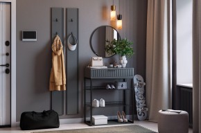 МЕБЕЛЬСОН К19 Прихожая (графит) в Тавде - tavda.ok-mebel.com | фото