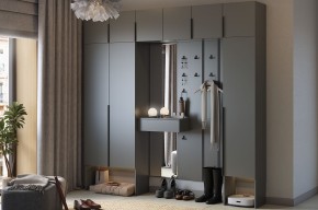 МЕБЕЛЬСОН К32 Прихожая (графит) в Тавде - tavda.ok-mebel.com | фото