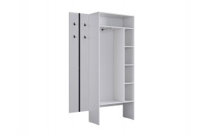 МЕРСИ Прихожая (модульная) белое дерево в Тавде - tavda.ok-mebel.com | фото 7