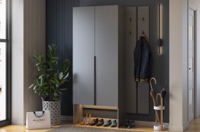 МЕРСИ Прихожая (модульная) графит в Тавде - tavda.ok-mebel.com | фото