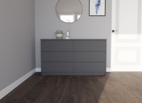 МОРИ МК 1380.6 Комод (графит) в Тавде - tavda.ok-mebel.com | фото