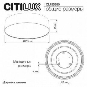 Накладной светильник Citilux BART CL755290 в Тавде - tavda.ok-mebel.com | фото 7