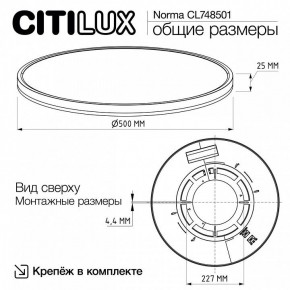 Накладной светильник Citilux Norma CL748501 в Тавде - tavda.ok-mebel.com | фото 9