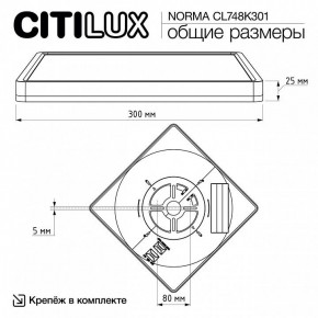 Накладной светильник Citilux Norma CL748K301 в Тавде - tavda.ok-mebel.com | фото 11