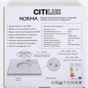 Накладной светильник Citilux Norma CL748K301 в Тавде - tavda.ok-mebel.com | фото 8