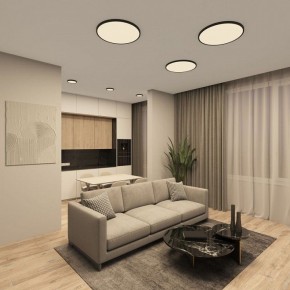 Накладной светильник Denkirs THIN DK6522-BK в Тавде - tavda.ok-mebel.com | фото 4