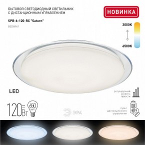 Накладной светильник Эра Классик SPB-6-120-RC Saturn (С) в Тавде - tavda.ok-mebel.com | фото 3