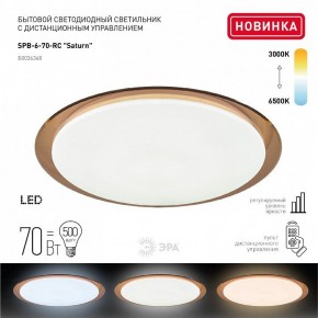 Накладной светильник Эра Классик SPB-6-70-RC Saturn (B) в Тавде - tavda.ok-mebel.com | фото 2