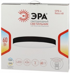 Накладной светильник Эра Relict Relict 48 Pult SPB-6-60-RC BK в Тавде - tavda.ok-mebel.com | фото 8
