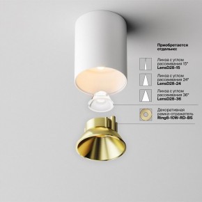 Накладной светильник Maytoni Alfa LED C064CL-8W2.7K-RD-WB в Тавде - tavda.ok-mebel.com | фото 3