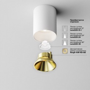 Накладной светильник Maytoni Alfa LED C064CL-8W4K-RD-WB в Тавде - tavda.ok-mebel.com | фото 6