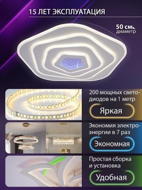 Накладной светильник Natali Kovaltseva PALACE LED LAMPS 81111/4C в Тавде - tavda.ok-mebel.com | фото 4